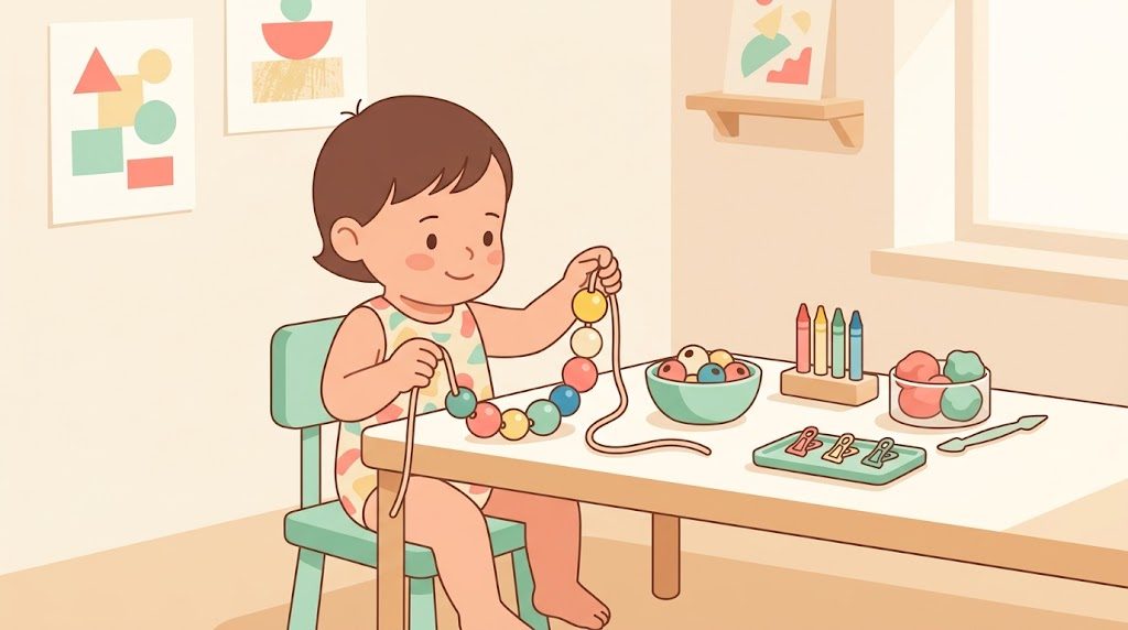 孩子握筆怪寫字容易累?看懂手部發展與遊戲的插畫